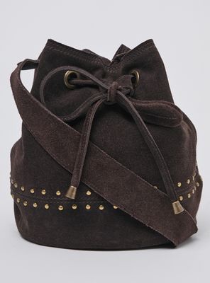 Imagen 1 del producto Cartera de Hombro Tipo Bucket de Gamuza