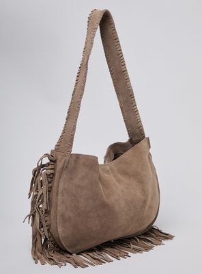 Imagen 2 del producto Cartera de Hombro Crosbody de Gamuza con Flecos