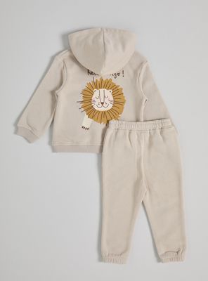 Imagen 2 del producto Buzo con Capucha y Estampado Espalda Animal