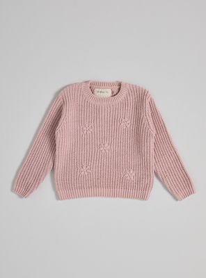 Imagen 2 del producto Sweater Cuello Redondo con Flores a Tono