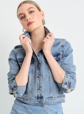 Imagen 1 del producto Chaqueta Mezclilla con Botón