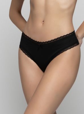 Imagen 2 del producto Pack 3 Culotte Liso y Animal Print con Encaje en Caja