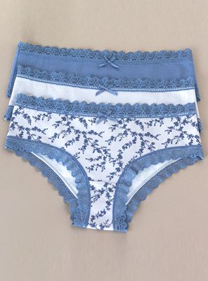 Imagen 1 del producto Pack 3 Pantaleta con Encaje en Caja