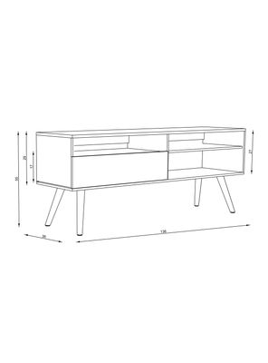 Imagen 2 del producto Rack TV 60' 1 Puerta y 2 Repisas