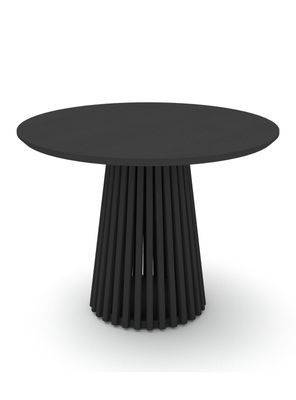 Mesa de comedor Palisade 6 Personas 100 cm Negro