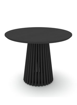 Mesa de comedor Palisade 6 Personas 110 cm Negro