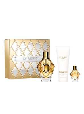 Imagen 1 del producto Set Perfume Million Gold for Her EDP Mujer 90 ml + Loción Corporal 100 ml + EDP 5 ml