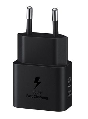 Cargador Tipo C 25W Negro + Cable