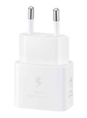 Cargador Tipo C 25W Blanco + Cable