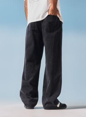 Imagen 2 del producto Jeans Baggy Tela Rayas