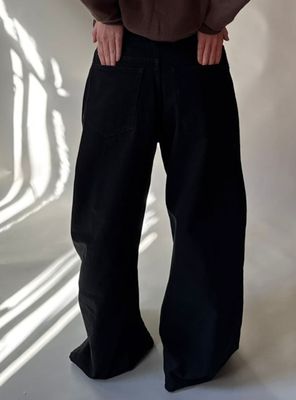 Imagen 2 del producto Jeans Wide Leg Tiro Alto Bolsillos