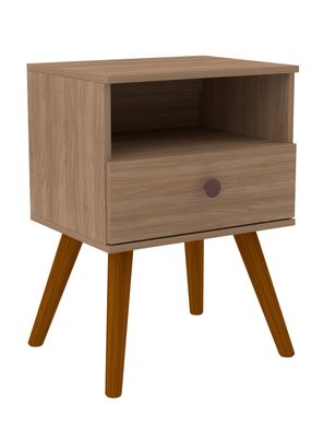 Velador 1 Cajón y 1 Repisa