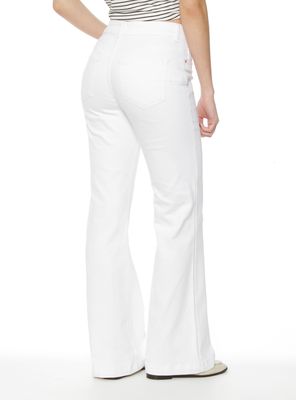 Imagen 2 del producto Jeans Flare Tiro Alto Push Up Pretina Básica Botón P34