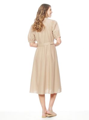 Imagen 2 del producto Vestido Color Sólido con Botones Delanteros