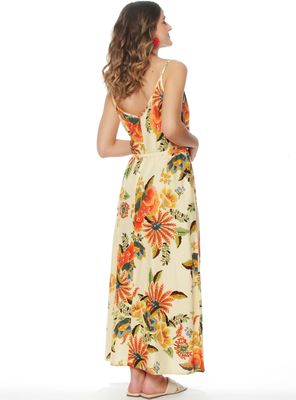 Imagen 2 del producto Vestido sin Manga Estampado Escote Redondo