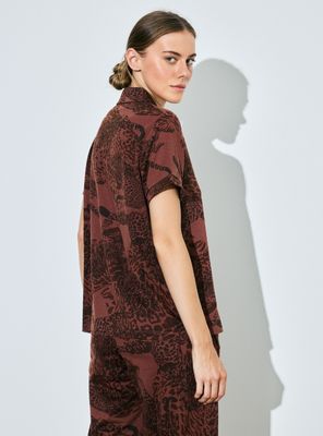 Imagen 2 del producto Pijama Camisero Estampado