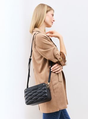 Cartera Crossbody con Diseño Quilt