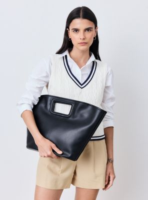 Cartera Totebag con Detalle Calado