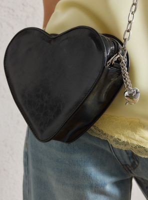 Imagen 2 del producto Cartera Crossbody Corazón Brillante