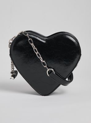 Cartera Crossbody Corazón Brillante