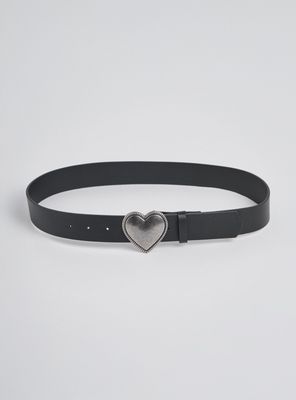 Imagen 2 del producto Cinturón con Hebilla Corazón Aluminio