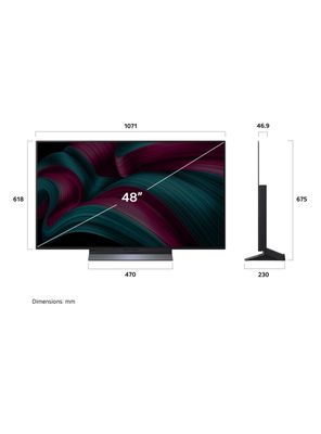 Imagen 2 del producto OLED Smart TV 48' Evo AI 4K UHD Gaming Mode 2025 144Hz