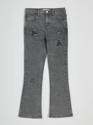 Imagen 2 del producto Jeans Parches Estrellas Desflecadas