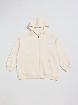 Imagen 2 del producto Polerón con Cierre y Estampado en Espalda