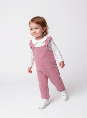 Imagen 2 del producto Conjunto Jardinera con Polera Estampada Floral