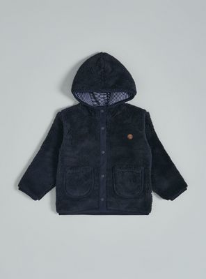 Imagen 2 del producto Chaqueta Sherpa Forro Estampado Rayas