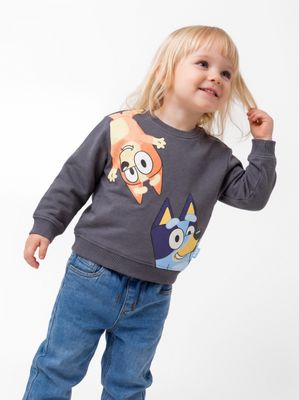 Imagen 2 del producto Polerón Estampado Diagonal Bluey y Bingo