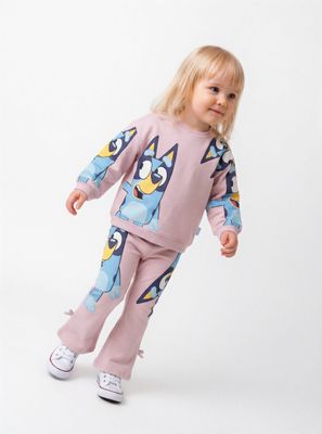 Imagen 2 del producto Buzo Set Polerón y Calza con Cintas Bluey