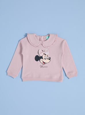 Imagen 2 del producto Polerón Minnie Mouse con Cuello Vuelos y Cinta