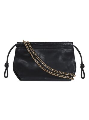 Cartera Gold Chain Black Scrunchie M