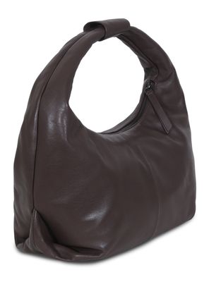 Imagen 2 del producto Cartera Round Hobo Coffee Leather Bag