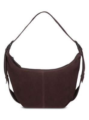 Cartera Hobo XL Coffee Suede