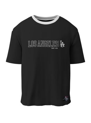 Polera Back Rubber HD Print Loose Fit