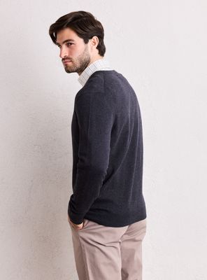 Imagen 2 del producto Sweater Cuello V Lana Merino