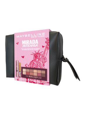 Imagen 2 del producto Set Paleta de Sombras Burgundy + Sky High + Tatto Liner + Cosmetiquero