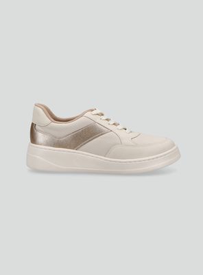 Zapatilla Urbana Línea Flex Acordonada Comfort Mujer