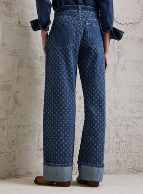 Imagen 2 del producto Jeans Denim Textura Desagujada y Bolsillo