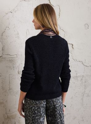 Imagen 2 del producto Chaleco Tejido con Cintas Tejido Rustico