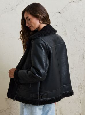 Imagen 2 del producto Chaqueta Aviadora Cropped