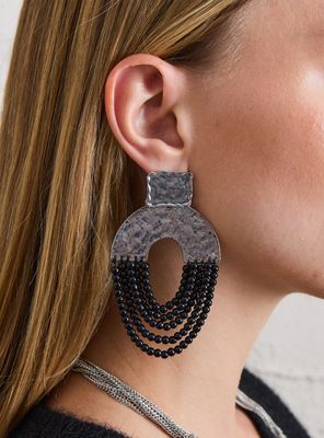 Imagen 2 del producto Aros Cascada con Mostacillas