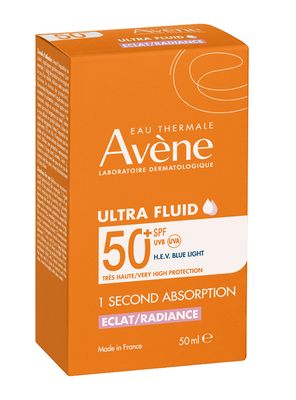 Imagen 2 del producto Avène Radiance Ultra Fluid Protector Solar Spf 50+ 50 ml Sin Color