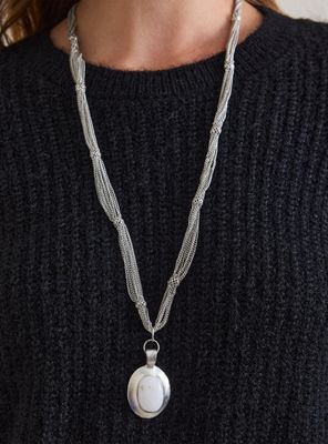 Imagen 2 del producto Collar con Cuarzo Blanco