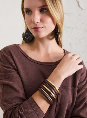 Imagen 1 del producto Pulsera Pack de Madera y Metal