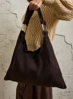 Imagen 2 del producto Cartera de Hombro de Gamuza