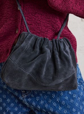 Imagen 2 del producto Cartera Crossbody Bucket de Gamuza