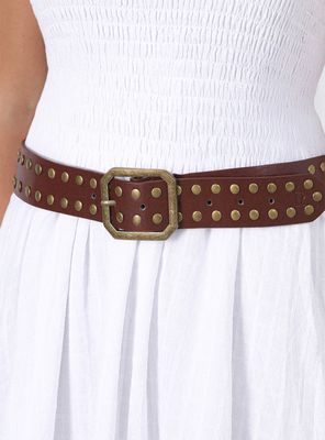Imagen 2 del producto Cinturón Tachas Brown